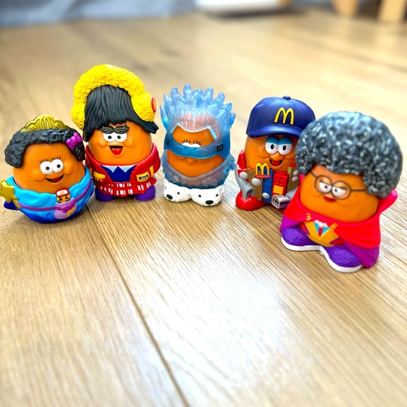 McDonald's Other - McDonald's Happy Meal Mr. Potato Head Toy Set of 5